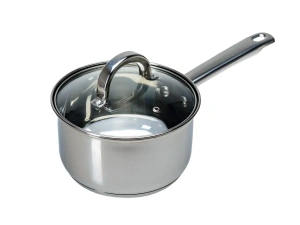 СОТЕЙНИК из нержавеющей стали со стеклянной крышкой 1,7 л/16 см  Home Line 93656 