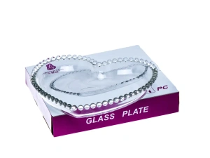 САЛАТНИК стеклянный "Gocciolina" 22,5*17,5*4 см/550 мл   107622 