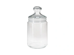 БАНКА ДЛЯ СЫПУЧИХ ПРОДУКТОВ стеклянная "Club" 1 л   110404 