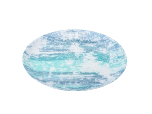 ТАРЕЛКА МЕЛКАЯ стеклокерамическая "Diwali Acctit Turq" 25 см   109611 