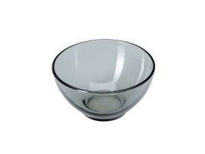 САЛАТНИК стеклянный "Симпатия. Графит" 400 мл/12*6 см   110368 