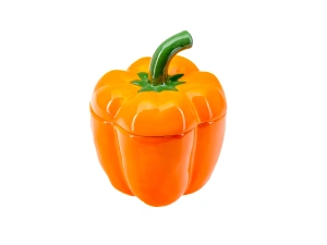 ЕМКОСТЬ ДЛЯ СЫПУЧИХ ПРОДУКТОВ керамическая "Перец" 13*13*18 см   109897