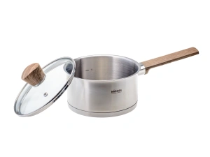 КОВШ со стеклянной крышкой, 16 см/1,7 л, NADOBA, серия LUDVA   109182