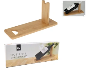 ПОДСТАВКА ДЛЯ БУТЫЛКИ бамбуковая 30*10*14 см   106331 