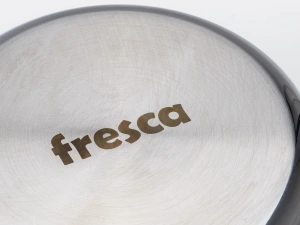 КАСТРЮЛЯ из нержавеющей стали 2,6 л/18 см со стеклянной крышкой    110227