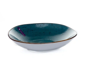 ТАРЕЛКА ГЛУБОКАЯ керамическая "Хорека Изумруд" 21*22 см/750 мл   106495 