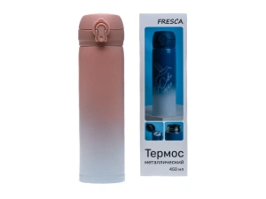 ТЕРМОС металлический 450 мл/22 см  Fresca 107231 