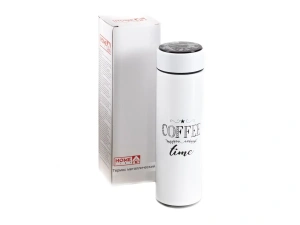 ТЕРМОС металлический 500 мл с датчиком температуры   103440 