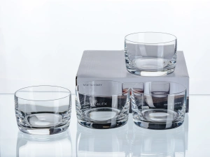 НАБОР СТАКАНОВ стеклянных "Neat Whisky" 4 шт. 150 мл/5,5 см  Crystalex 108170