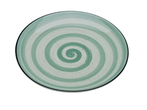 ТАРЕЛКА МЕЛКАЯ керамическая "Фисташковый бриз" 27 см  Elrington 104431 