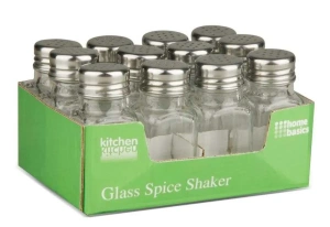 БАНКА ДЛЯ СПЕЦИЙ стеклянная 80 мл/10 см   61869 