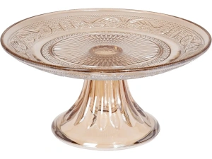 БЛЮДО стеклянное 20*10 см на ножке   102559 