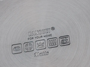 КАСТРЮЛЯ из нержавеющей стали с крышкой "Matte Line" 6,5 л/19 см  Banquet 107009