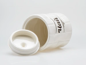 БАНКА ДЛЯ СЫПУЧИХ ПРОДУКТОВ керамическая "Чай" 850 мл/11,4*11,4*14,4 см   110148