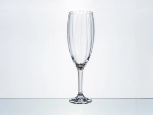 НАБОР БОКАЛОВ ДЛЯ ШАМПАНСКОГО стеклянных "Magnolia optic" 6 шт. 210 мл/21 cм  Crystalex 106518