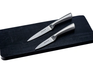 НАБОР НОЖЕЙ металлических 8 пр. в подставке: 5 ножей, ножницы, скребок, точилка   108506