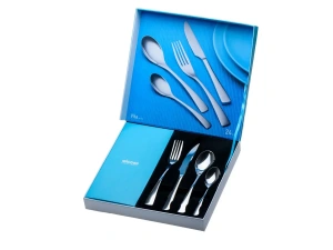 НАБОР СТОЛОВЫХ ПРИБОРОВ из нержавеющей стали "VITA" 24 предмета: 6 ножей, 6 вилок, 6 ложек, 6 ложек чайных   107346 