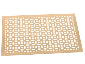 ПОДСТАВКА СЕРВИРОВОЧНАЯ полиуретан "Грани" 45*30 см   98349 