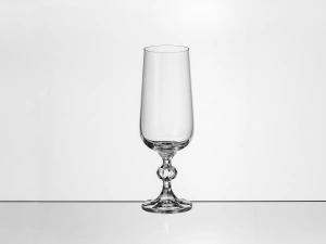 НАБОР БОКАЛОВ ДЛЯ ШАМПАНСКОГО стеклянных "Claudia" 6 шт. 180 мл  Crystalex 1651