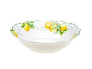 САЛАТНИК фарфоровый "Fresh Lemon" 22 см   109545 