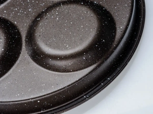 СКОВОРОДА-БЛИННИЦА алюминиевая антипригарная с гранитной крошкой "Granite Brown" 25,5 см  Banquet 107247