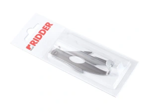 КРЮЧОК НАСТЕННЫЙ металлический на скотче "Пингвин" 8,2*3,4*1,8 см  Ridder 80164 