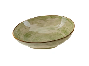 ТАРЕЛКА ГЛУБОКАЯ керамическая "Хорека Олива" 19*18 см   110253 