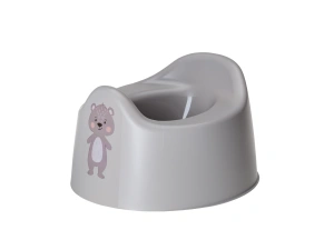 ГОРШОК ДЕТСКИЙ пластмассовый светло-бежевый 27,5*25,4*17 см   108562 