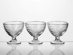 НАБОР КРЕМАНОК стеклянных "Swirl" 3 шт. 300 мл  Luminarc 65491 