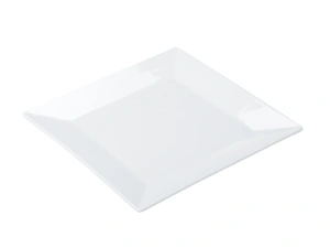 ТАРЕЛКА МЕЛКАЯ фарфоровая "White Square" 26*26*2,5 см   109558 