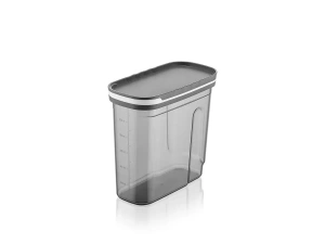 КОНТЕЙНЕР ДЛЯ СЫПУЧИХ ПРОДУКТОВ пластмассовый "Exclusive" 1,8 л/18*7*18 см  Qluxplastic 105427 