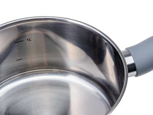 КОВШ со стеклянной крышкой, 16 см/1,6 л, NADOBA, серия VIKKI   109192