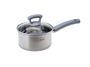 КОВШ со стеклянной крышкой, 16 см/1,6 л, NADOBA, серия VIKKI   109192