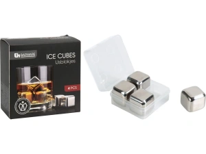 НАБОР КАМНЕЙ ДЛЯ ВИСКИ из нержавеющей стали 4 шт.   106356 