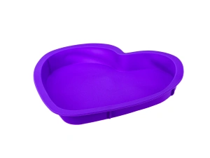 ФОРМА ДЛЯ ВЫПЕКАНИЯ силиконовая "Сердце" 25*20*4 см   110599 