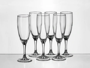 НАБОР БОКАЛОВ ДЛЯ ШАМПАНСКОГО стеклянных "French brasserie" 6 шт. 170 мл  Luminarc 65523 
