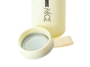 БУТЫЛКА стекло/пластмасса для питья "Найс" 400 мл/19,5 см   108454